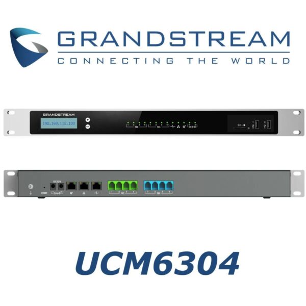 Grandstream UCM6304 | Unified Communications & Collaboration Platform | 2000 Users & 300 Concurrent Calls | Built-in Meetings, Video & Mobility | Secure Cloud-Managed IP PBX - Image 3