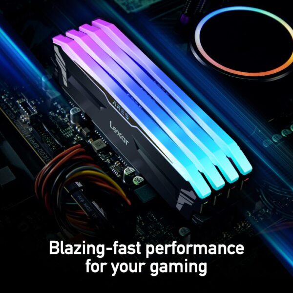 Lexar Ares RGB 16GB (8GBx2) 3600MHz DDR4