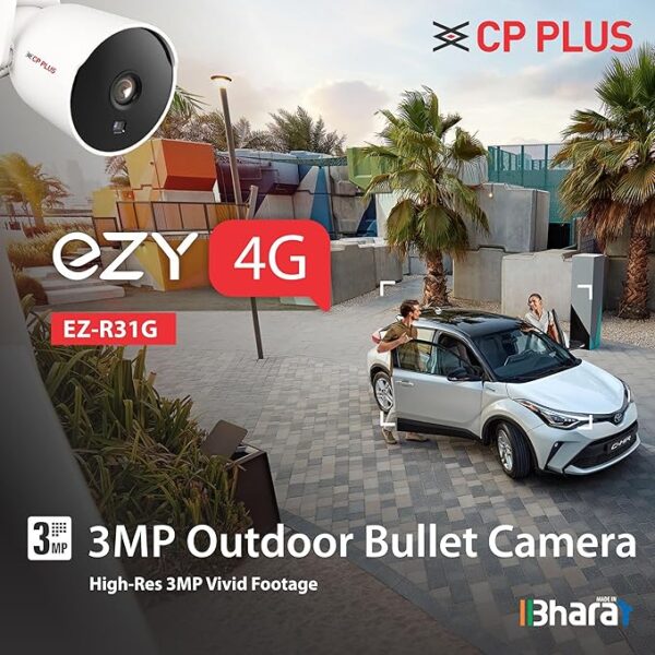 CP PLUS EZ-R31G 4G Outdoor Bullet CCTV Camera - Image 3
