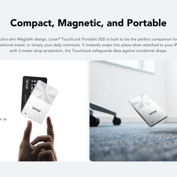 Lexar TouchLock 2TB Portable SSD