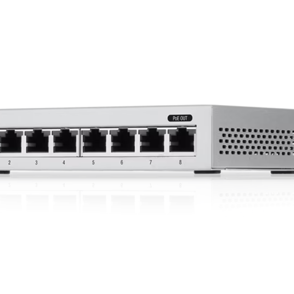 Ubiquiti UniFi US-8 Gen1 | 8-Port Managed Gigabit Switch with PoE Passthrough | Compact Layer 2 | UniFi Controller Managed - Image 4