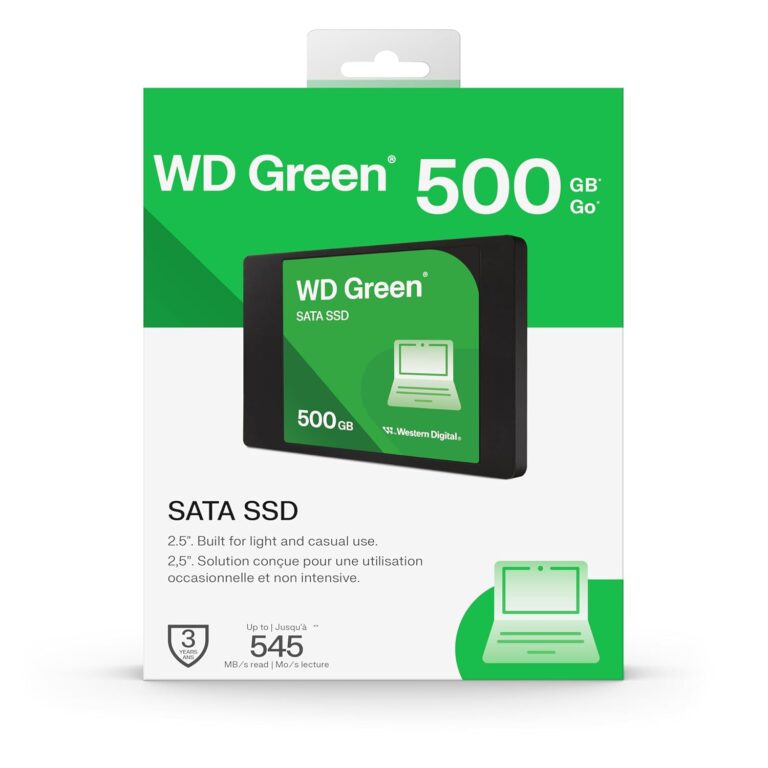 WD Green SATA III 500GB