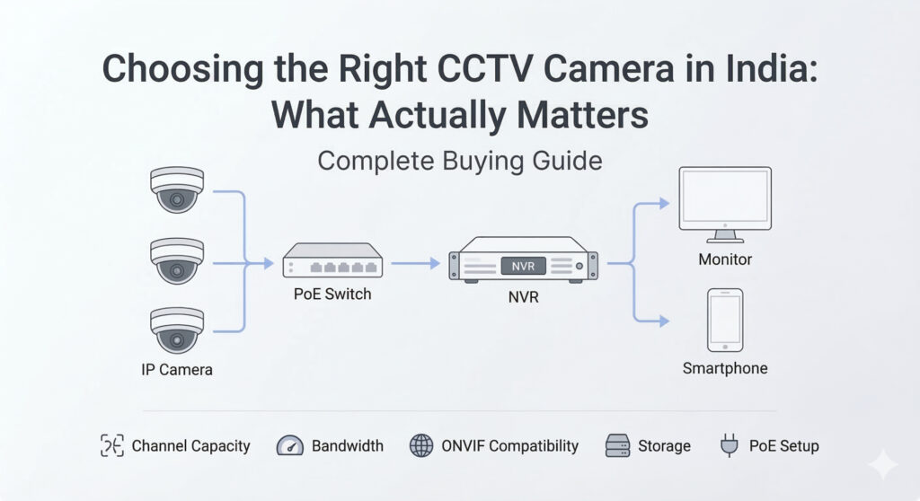 How to Choose CCTV Camera in India (2026 Buying Guide)
