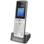 Grandstream WP810 | Basic Cordless Wi‑Fi IP Phone | Dual‑Band 802.11ac | 6‑Hour Talk Time | HD Voice & Push‑to‑Talk | 2 SIP Lines