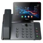 Fanvil V66 Pro | Prime Business Phone with 7″ Adjustable Touch Screen & Bluetooth Wireless Handset | 20 SIP Lines & 6‑Way Conference | Wi‑Fi 6 & Bluetooth 5.4 | H.264 1080p Video | Up to 116 DSS Keys | Antibacterial Protection