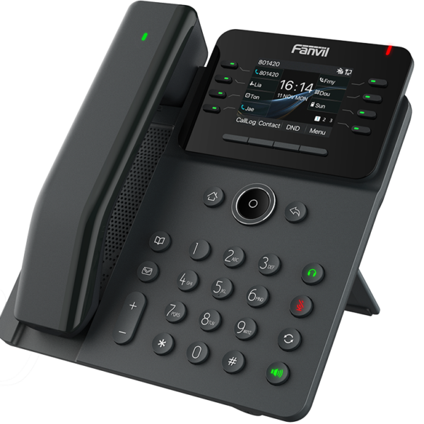 Fanvil V62 Pro | Prime Business Phone with Bluetooth Wireless Handset | 12 SIP Lines | 2.8″ Color Screen | Dual Gigabit PoE | 6‑Way Conference - Image 3