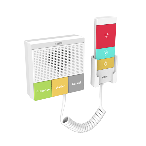 Fanvil Y501‑Y‑E | SIP Healthcare Intercom for 86‑Box Embedded Installation | 2 SIP Lines & 6 DSS Keys | HD Voice & PoE | IP54 - Image 3