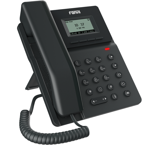 Fanvil V50P | Basic Level IP Phone with 2 SIP Lines & 6-Way Conference | 2.3” Dot-Matrix Screen | HD Voice & PoE | Business Communication - Image 3