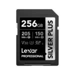 Lexar 256gb professional silver plus