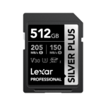 Lexar 512GB professional silver plus