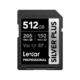 Lexar 512GB professional silver plus