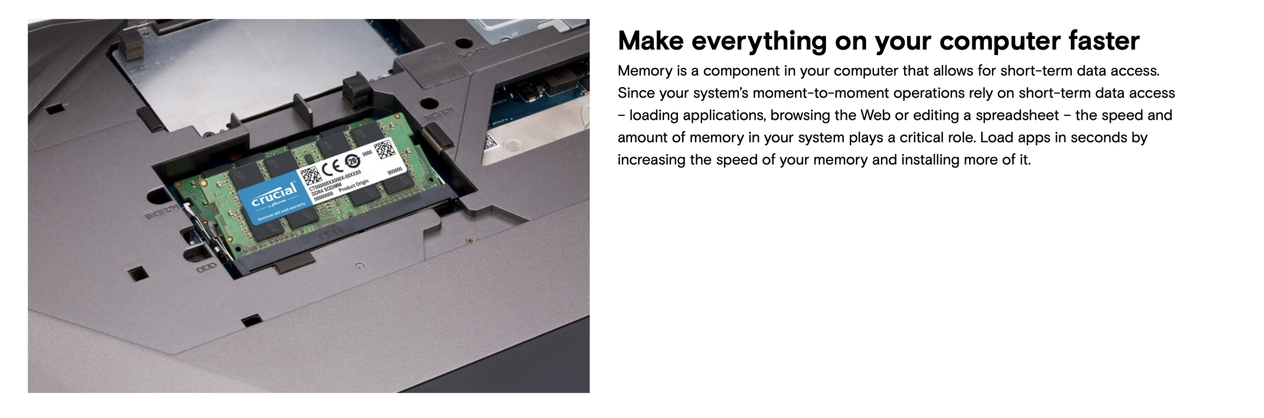 Crucial 8gb ddr4 udimm