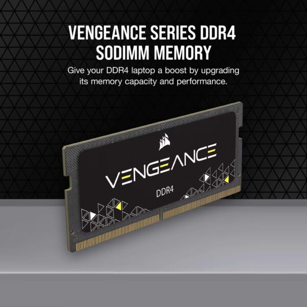 Corsair VENGEANCE 8GB DDR4 3200MHz SODIMM | CL22, JEDEC,  2 Years Limited Warranty | CMSX8GX4M1A3200C22 - Image 3