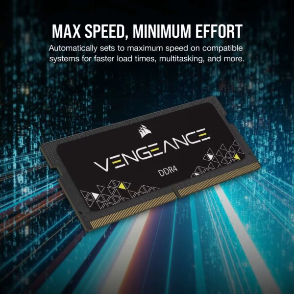 Corsair VENGEANCE 8GB DDR4 3200MHz SODIMM | CL22, JEDEC,  2 Years Limited Warranty | CMSX8GX4M1A3200C22 - Image 5