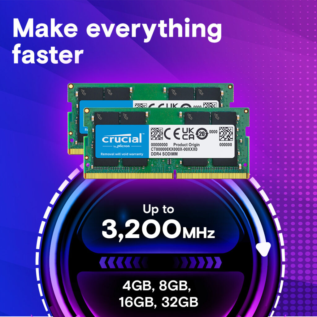Crucial 8GB ddr4
