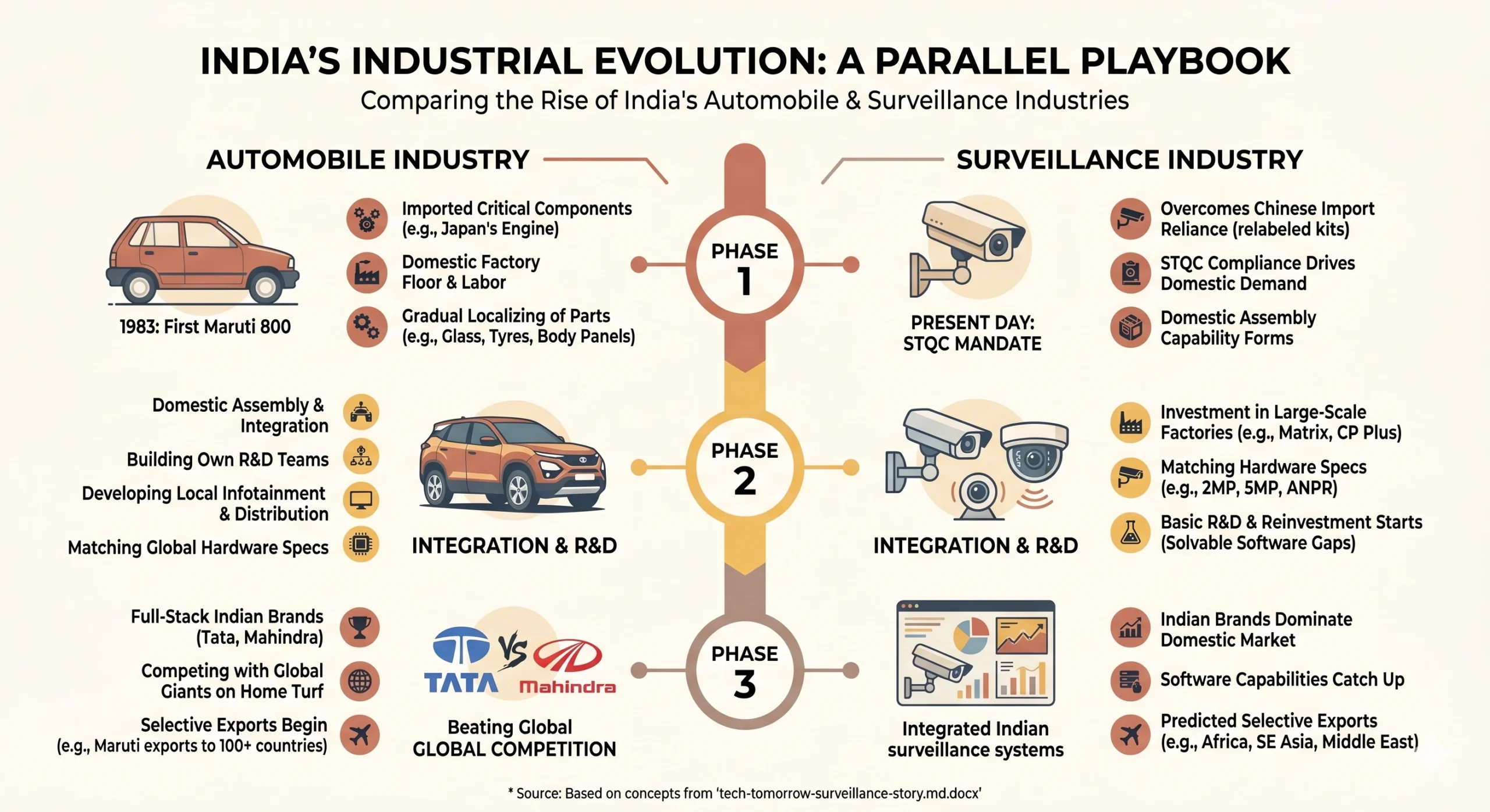Surveillance industry is heading the auto industry way