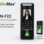 BioMax N-F22 Visible Light Facial Recognition & Fingerprint Access Control System