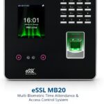 eSSL MB20 Multi-Biometric Time Attendance & Access Control System | 1 Year Limited Warranty