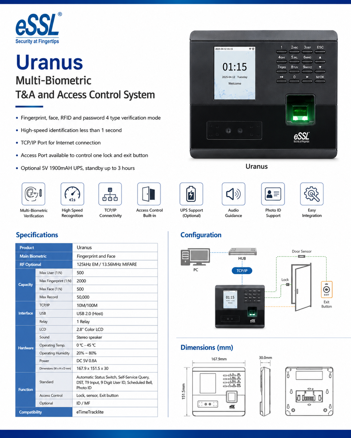 eSSL Uranus