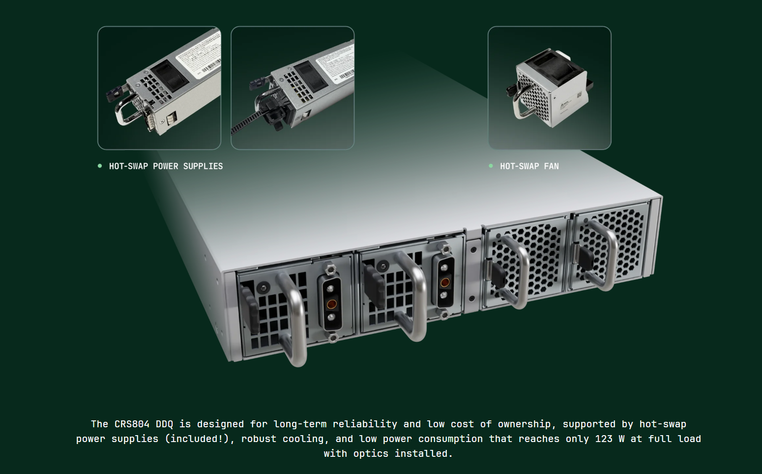 MikroTik CRS804-4DDQ