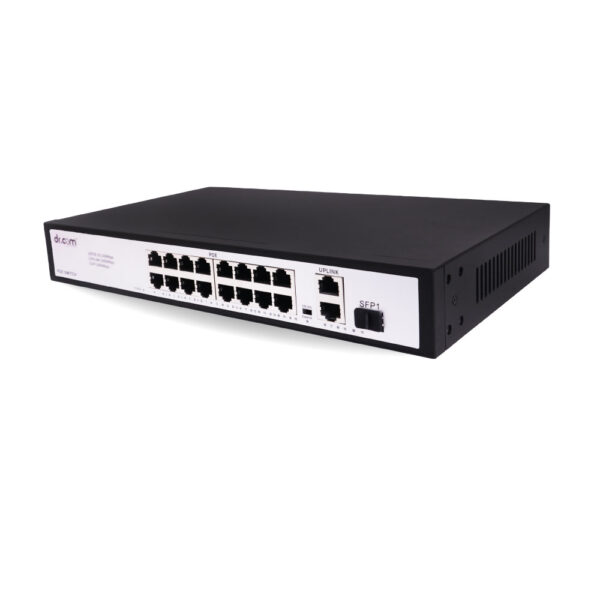 Dr.Com DR-F1019P-A | 19-Port Rack-Mount Switch with 16-Port PoE+ (250W Budget - Image 4