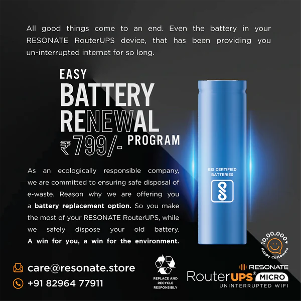 Resonate RouterUPS Micro RSNT-RUPS-CRU12V2AU