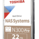 Toshiba 22TB N300 nas hard drive