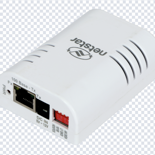 NETSTAR NS-MCFE-DF20-SC Single Mode Dual Fiber Media Converter | 100Mbps | 20Km | SC Type | LFP Support | Plug-and-Play | 10/100BASE-T to 100BASE-FX - Image 2