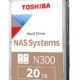 Toshiba 20TB N300 NAS Hard Drive