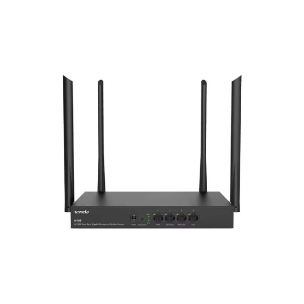 Tenda W18E AC1200 Gigabit Enterprise Router | 4×5dBi Antennas + 4 Signal Amplifiers | 300m² Coverage | Metal Case | 80 Users | Load Balancing | VPN | Captive Portal - Image 4