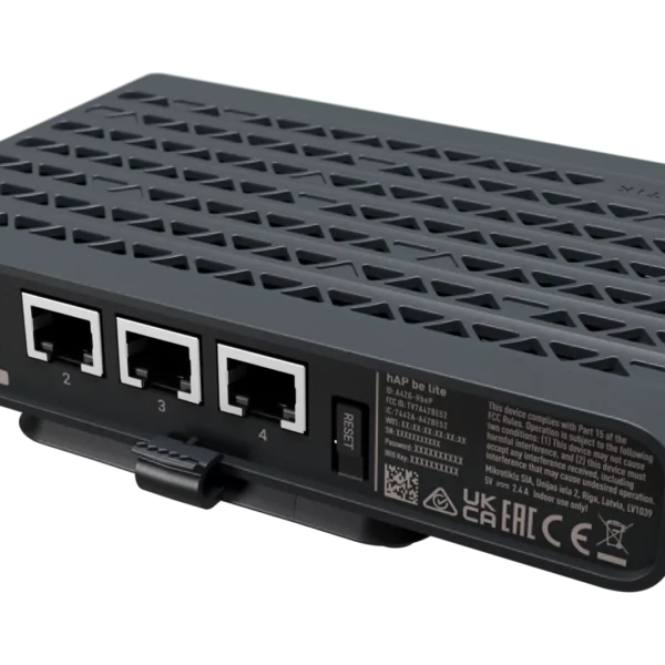 MikroTik hAP be lite