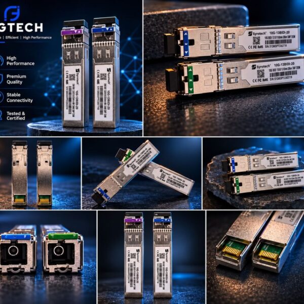Syrotech 10G-12BIDI-20-10G-13BIDI-20 | 10G BiDi SFP+ Transceiver Pair | 20km Single-Strand Fiber | LC Connector | DDM | CE/FCC/RoHS - Image 6