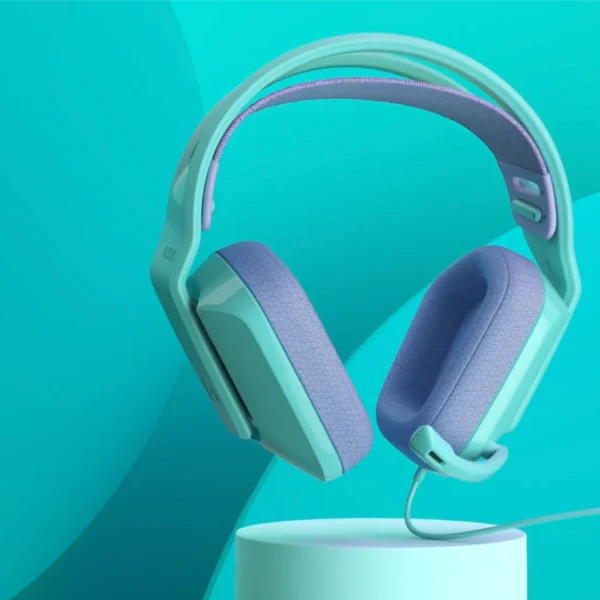 Logitech G335-Mint | Wired Gaming Headset | Suspension Headband | 40mm Drivers | Plug-and-Play - Image 2