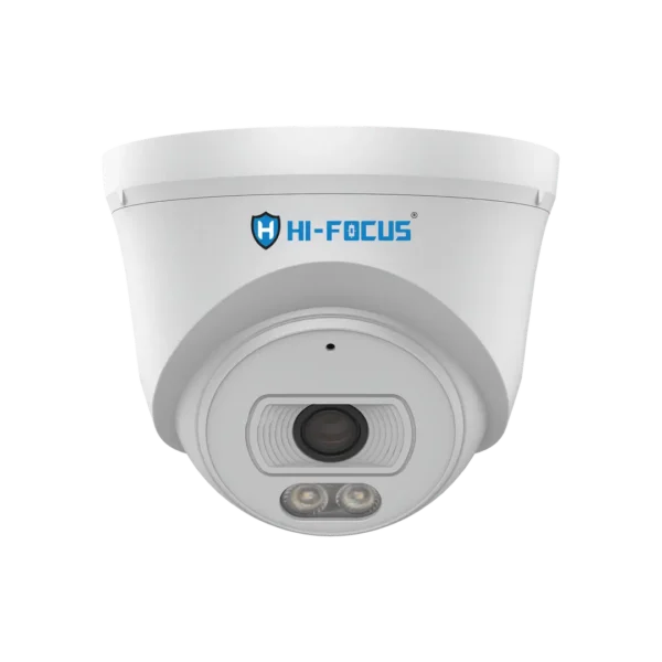 HI-FOCUS HIPC-D3024E-I2 4MP IP Dome Camera | Built-in Mic, Tripwire & Perimeter Detection, IP66, 30m IR, PoE, (2.8mm) - Image 3