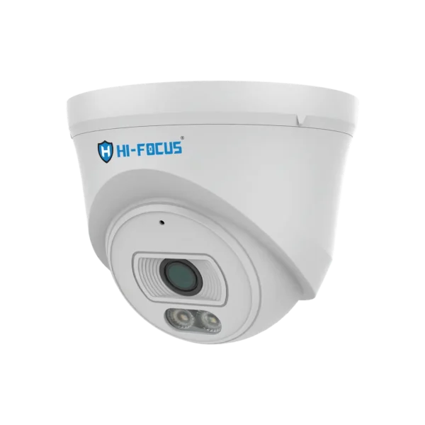 HI-FOCUS HIPC-D3024-DL-I2 4MP Dual Light IP Dome Camera | Built-in Mic, Smart Dual Light (30m IR + 15m White Light), Tripwire & Perimeter Detection, IP67, PoE, (2.8mm) - Image 4