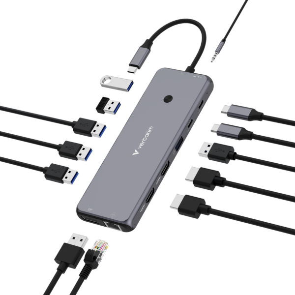 Verbatim USB-C Pro Multiport Hub CMH-13