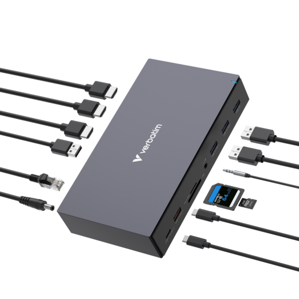 Verbatim CDS-17 USB-C Pro Docking Station