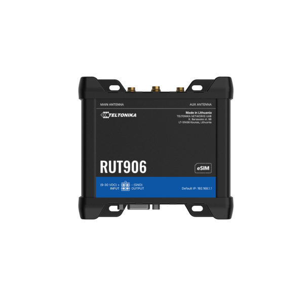 Teltonika RUT906 | 4G LTE Industrial Router with RS232/RS485 | Dual SIM & GNSS | MQTT, BACnet, OPC UA | Serial-to-Cellular Gateway - Image 4