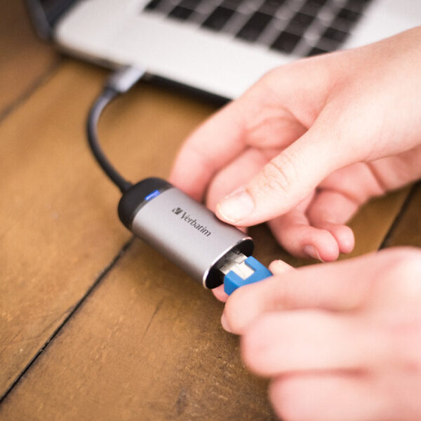 Verbatim USB-C to Gigabit Ethernet Adapter