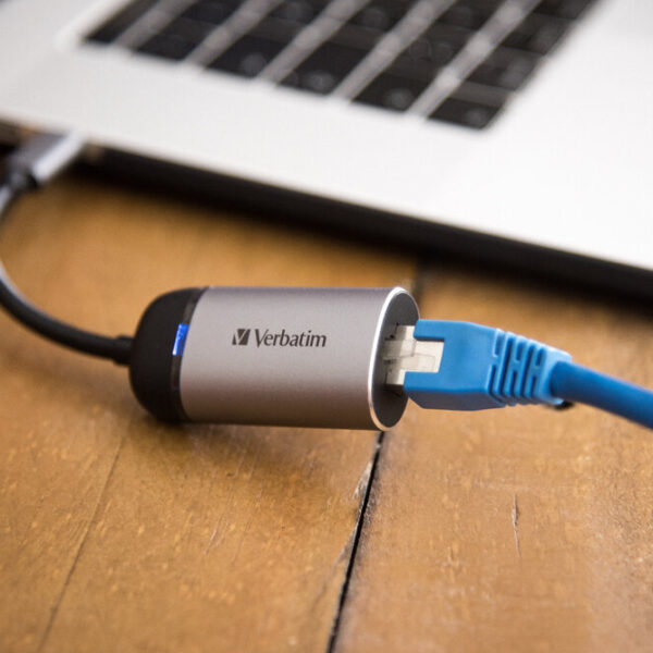 Verbatim USB-C to Gigabit Ethernet Adapter