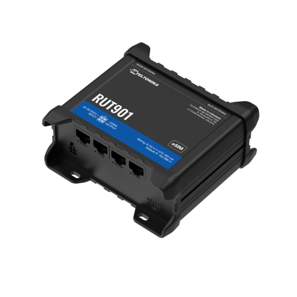 Teltonika RUT901 | Industrial 4G LTE Cellular Router with Dual SIM | 4x Ethernet Ports | Wi-Fi | WAN Failover | Remote Management - Image 5
