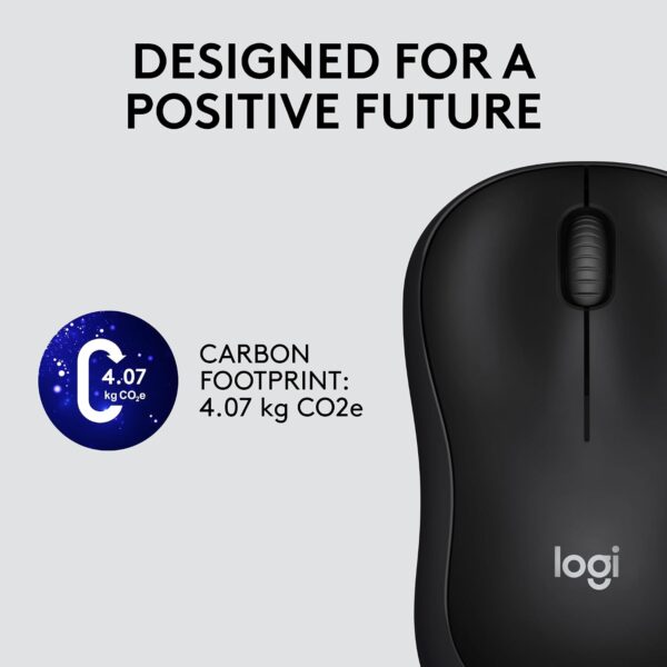 Logitech M220-Black | Silent Wireless | 90% Quieter Clicks | 18-Month Battery - Image 4