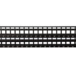 D-Link NPP-AL1BLK481 Low-Interference Unloaded Patch Panel | 48-Port | 2U | Cat 5e/Cat 6/Cat 6A |Black