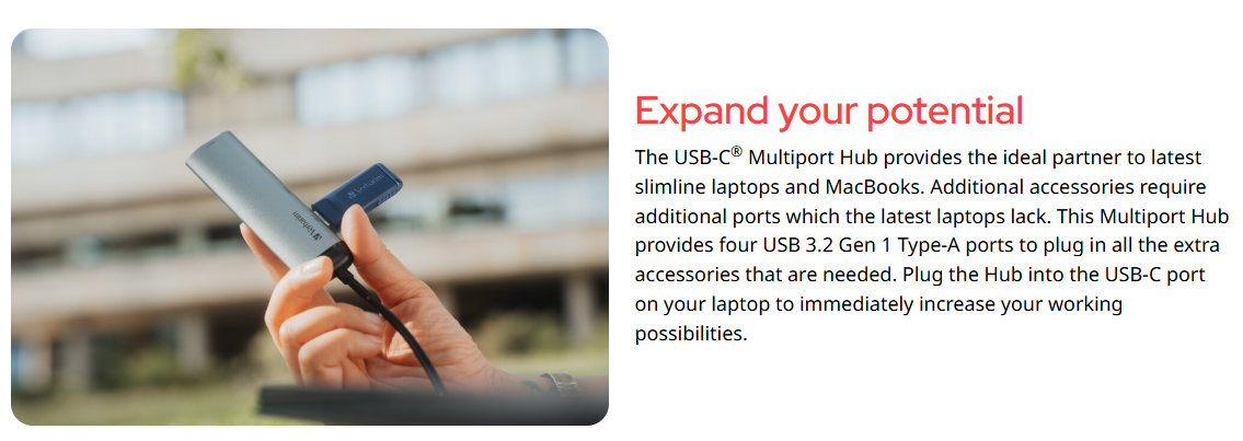 Verbatim USB-C Multiport Hub