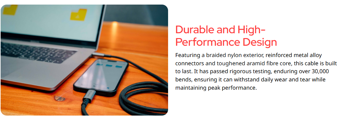 Verbatim Sync & Charge USB4 USB-C