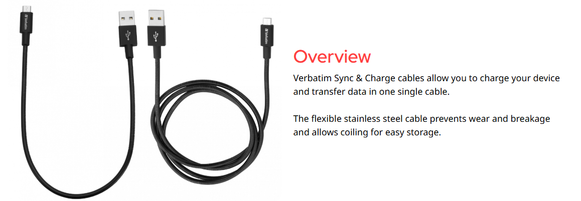 Verbatim Micro-B USB 