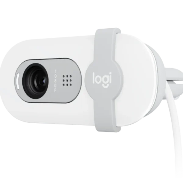 Logitech Brio 100 Webcam - Offwhite | Full HD 1080p | Privacy Shutter | USB-A Plug-and-Play - Image 4