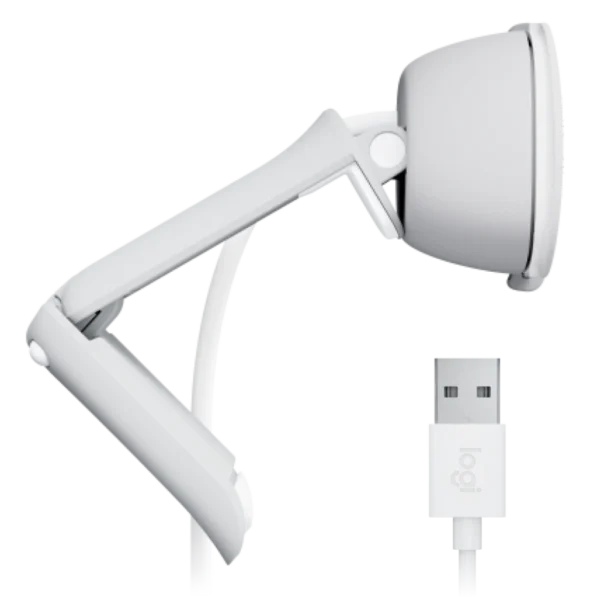 Logitech Brio 100 Webcam - Offwhite | Full HD 1080p | Privacy Shutter | USB-A Plug-and-Play - Image 6