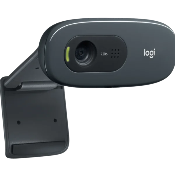 Logitech C270 HD Webcam | 720p Video | Widescreen Format | Auto Light Correction | Built-in Mic | USB Plug-and-Play | Sustainable Design - Image 3