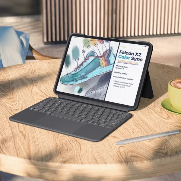 Logitech Combo Touch | Backlit Keyboard + Trackpad Case | 4 Modes | Detachable Keyboard | Smart Connector | FSC-Certified Packaging - Image 2